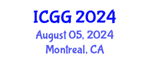 International Conference on Geography and Geosciences (ICGG) August 05, 2024 - Montreal, Canada