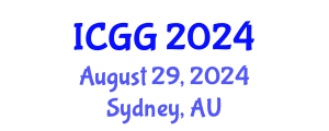 International Conference on Geography and Geosciences (ICGG) August 29, 2024 - Sydney, Australia