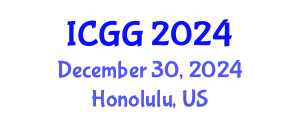 International Conference on Geography and Geosciences (ICGG) December 30, 2024 - Honolulu, United States