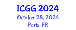 International Conference on Geography and Geosciences (ICGG) October 28, 2024 - Paris, France