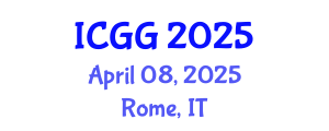 International Conference on Geography and Geosciences (ICGG) April 08, 2025 - Rome, Italy