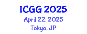 International Conference on Geography and Geosciences (ICGG) April 22, 2025 - Tokyo, Japan
