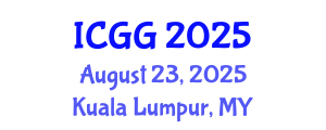 International Conference on Geography and Geosciences (ICGG) August 23, 2025 - Kuala Lumpur, Malaysia
