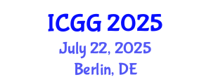 International Conference on Geography and Geosciences (ICGG) July 22, 2025 - Berlin, Germany