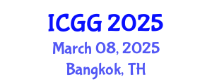 International Conference on Geography and Geosciences (ICGG) March 08, 2025 - Bangkok, Thailand