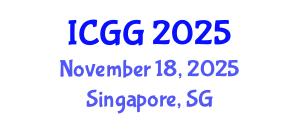 International Conference on Geography and Geosciences (ICGG) November 18, 2025 - Singapore, Singapore