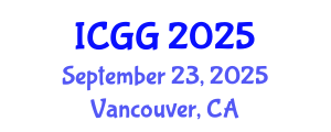 International Conference on Geography and Geosciences (ICGG) September 23, 2025 - Vancouver, Canada