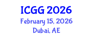 International Conference on Geography and Geosciences (ICGG) February 15, 2026 - Dubai, United Arab Emirates