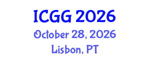 International Conference on Geography and Geosciences (ICGG) October 28, 2026 - Lisbon, Portugal