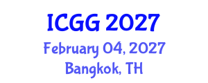 International Conference on Geography and Geosciences (ICGG) February 04, 2027 - Bangkok, Thailand International Conference on Geography and Geosciences (ICGG) February 04, 2027 - Bangkok, Thailand