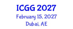 International Conference on Geography and Geosciences (ICGG) February 15, 2027 - Dubai, United Arab Emirates International Conference on Geography and Geosciences (ICGG) February 15, 2027 - Dubai, United Arab Emirates