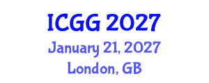 International Conference on Geography and Geosciences (ICGG) January 21, 2027 - London, United Kingdom