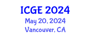 International Conference on Geography and the Environment (ICGE) May 20, 2024 - Vancouver, Canada
