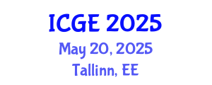 International Conference on Geography and the Environment (ICGE) May 20, 2025 - Tallinn, Estonia