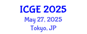 International Conference on Geography and the Environment (ICGE) May 27, 2025 - Tokyo, Japan