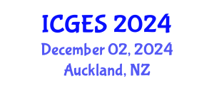 International Conference on Geography, Environment and Society (ICGES) December 02, 2024 - Auckland, New Zealand