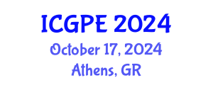 International Conference on Geography, Planning, and Environment (ICGPE) October 17, 2024 - Athens, Greece