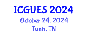 International Conference on Geography, Urban and Environmental Studies (ICGUES) October 24, 2024 - Tunis, Tunisia