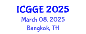 International Conference on Geogrids and Geotechnical Engineering (ICGGE) March 08, 2025 - Bangkok, Thailand