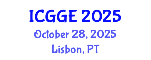 International Conference on Geogrids and Geotechnical Engineering (ICGGE) October 28, 2025 - Lisbon, Portugal