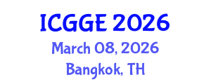 International Conference on Geogrids and Geotechnical Engineering (ICGGE) March 08, 2026 - Bangkok, Thailand