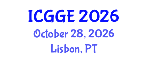 International Conference on Geogrids and Geotechnical Engineering (ICGGE) October 28, 2026 - Lisbon, Portugal