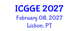 International Conference on Geogrids and Geotechnical Engineering (ICGGE) February 08, 2027 - Lisbon, Portugal International Conference on Geogrids and Geotechnical Engineering (ICGGE) February 08, 2027 - Lisbon, Portugal