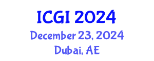 International Conference on Geoinformatics (ICGI) December 23, 2024 - Dubai, United Arab Emirates