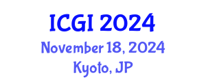 International Conference on Geoinformatics (ICGI) November 18, 2024 - Kyoto, Japan
