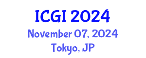 International Conference on Geoinformatics (ICGI) November 07, 2024 - Tokyo, Japan