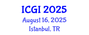 International Conference on Geoinformatics (ICGI) August 16, 2025 - Istanbul, Turkey