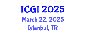 International Conference on Geoinformatics (ICGI) March 22, 2025 - Istanbul, Turkey