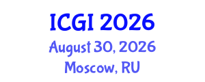 International Conference on Geoinformatics (ICGI) August 30, 2026 - Moscow, Russia