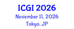 International Conference on Geoinformatics (ICGI) November 11, 2026 - Tokyo, Japan