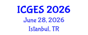 International Conference on Geological and Earth Sciences (ICGES) June 28, 2026 - Istanbul, Turkey