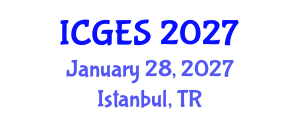 International Conference on Geological and Earth Sciences (ICGES) January 28, 2027 - Istanbul, Turkey International Conference on Geological and Earth Sciences (ICGES) January 28, 2027 - Istanbul, Turkey