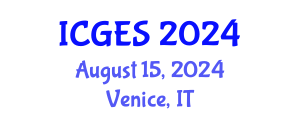 International Conference on Geological and Environmental Sciences (ICGES) August 15, 2024 - Venice, Italy