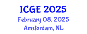 International Conference on Geological Engineering (ICGE) February 08, 2025 - Amsterdam, Netherlands