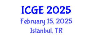 International Conference on Geological Engineering (ICGE) February 15, 2025 - Istanbul, Turkey