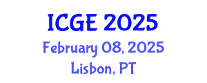 International Conference on Geological Engineering (ICGE) February 08, 2025 - Lisbon, Portugal