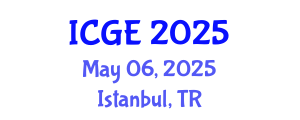 International Conference on Geological Engineering (ICGE) May 06, 2025 - Istanbul, Turkey