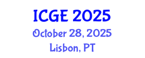 International Conference on Geological Engineering (ICGE) October 28, 2025 - Lisbon, Portugal