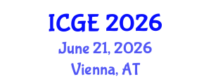 International Conference on Geological Engineering (ICGE) June 21, 2026 - Vienna, Austria