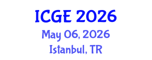 International Conference on Geological Engineering (ICGE) May 06, 2026 - Istanbul, Turkey