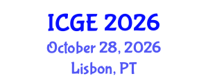 International Conference on Geological Engineering (ICGE) October 28, 2026 - Lisbon, Portugal