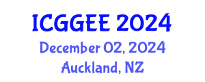 International Conference on Geological, Geotechnical and Environmental Engineering (ICGGEE) December 02, 2024 - Auckland, New Zealand