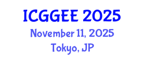 International Conference on Geological, Geotechnical and Environmental Engineering (ICGGEE) November 11, 2025 - Tokyo, Japan