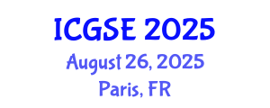 International Conference on Geological Sciences and Engineering (ICGSE) August 26, 2025 - Paris, France