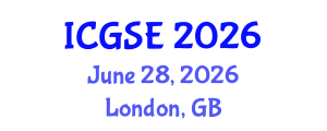 International Conference on Geological Sciences and Engineering (ICGSE) June 28, 2026 - London, United Kingdom