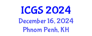 International Conference on Geological Sciences (ICGS) December 16, 2024 - Phnom Penh, Cambodia